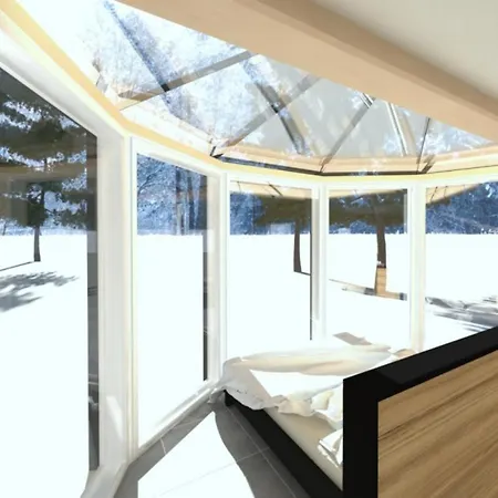 Apartment Hidden Aurora Hut With Private Jacuzzi Raanujärvi